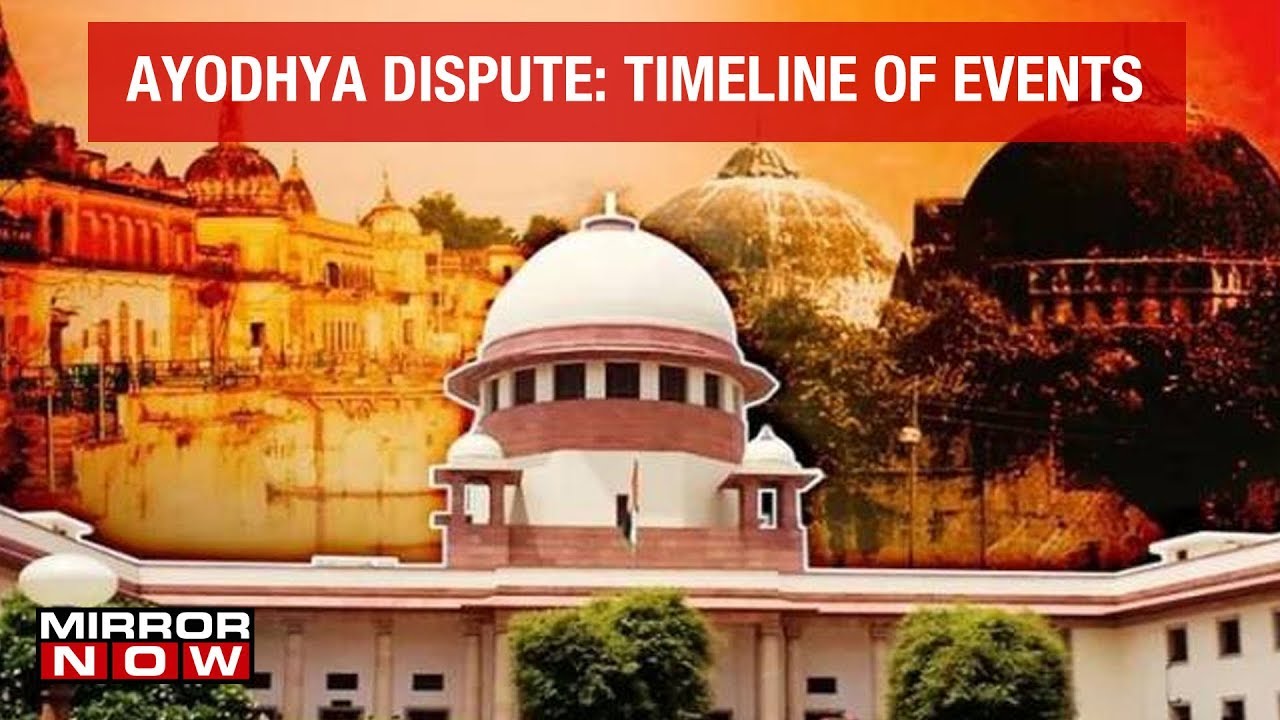 Ram Mandir Babri Masjid Verdict: Timeline of events explained