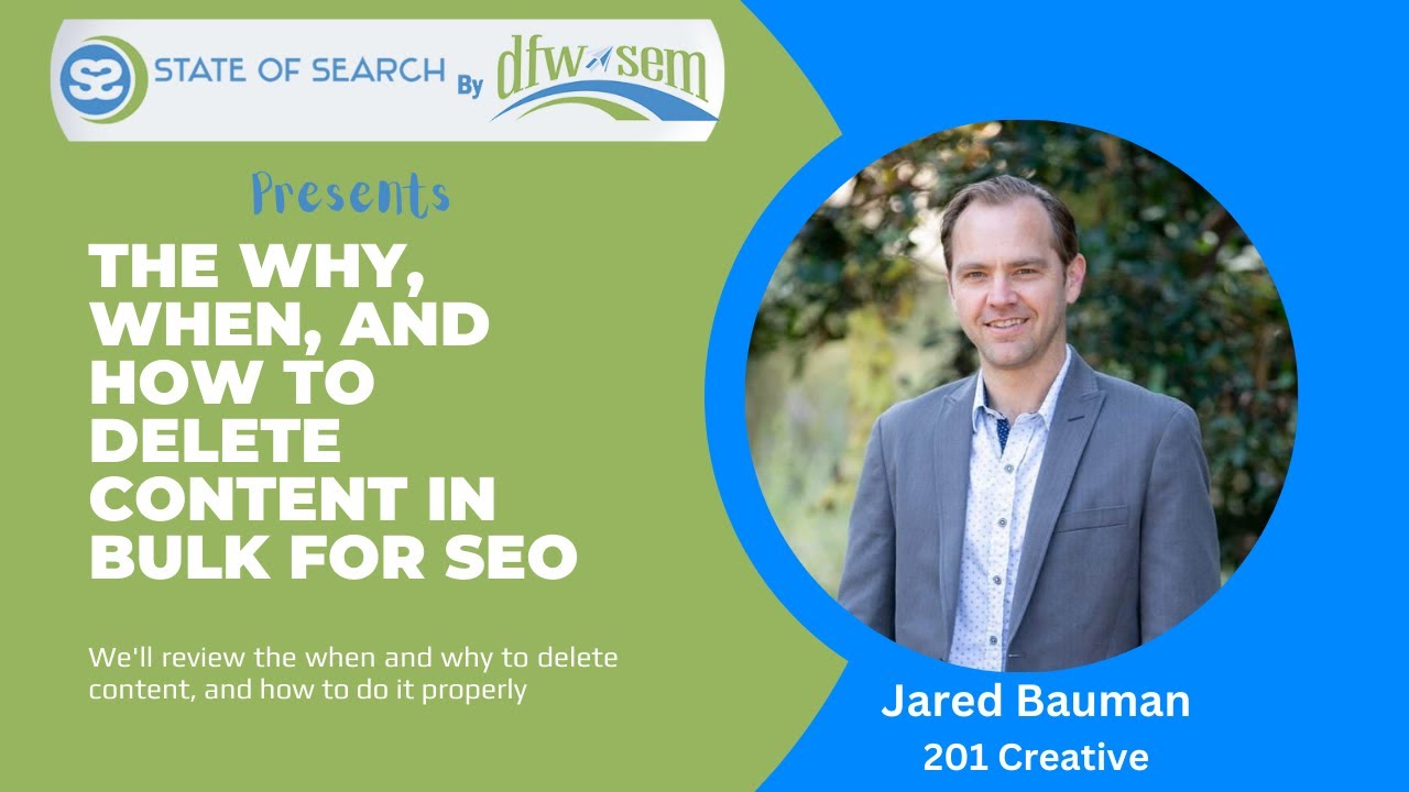 The Why, When, and How to Delete Content in Bulk for SEO by Jared Bowman