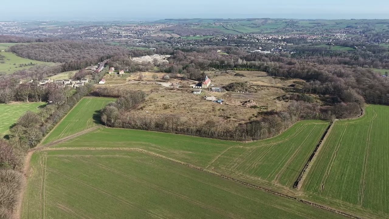 Old Storthes Hall Hospital Site 360 Drone 4 Mar 26