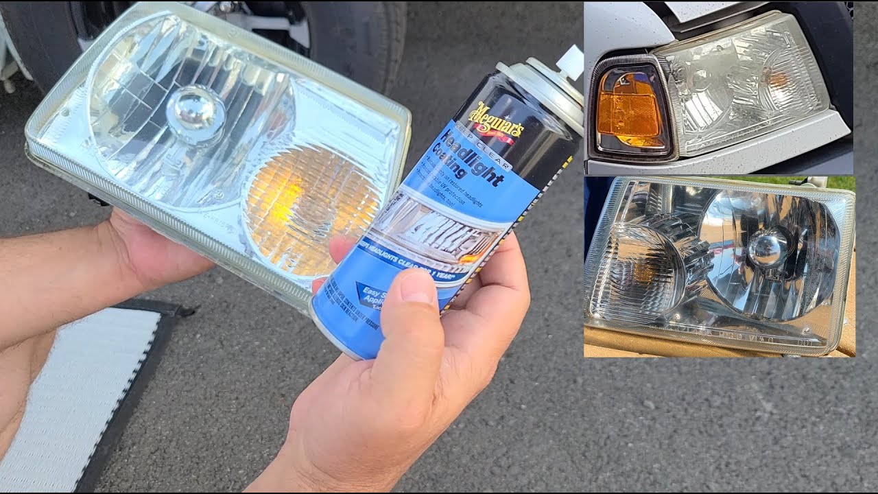 Meguiars Headlight Coating Proper Application after Wet Sanding & Polishing with PlastX