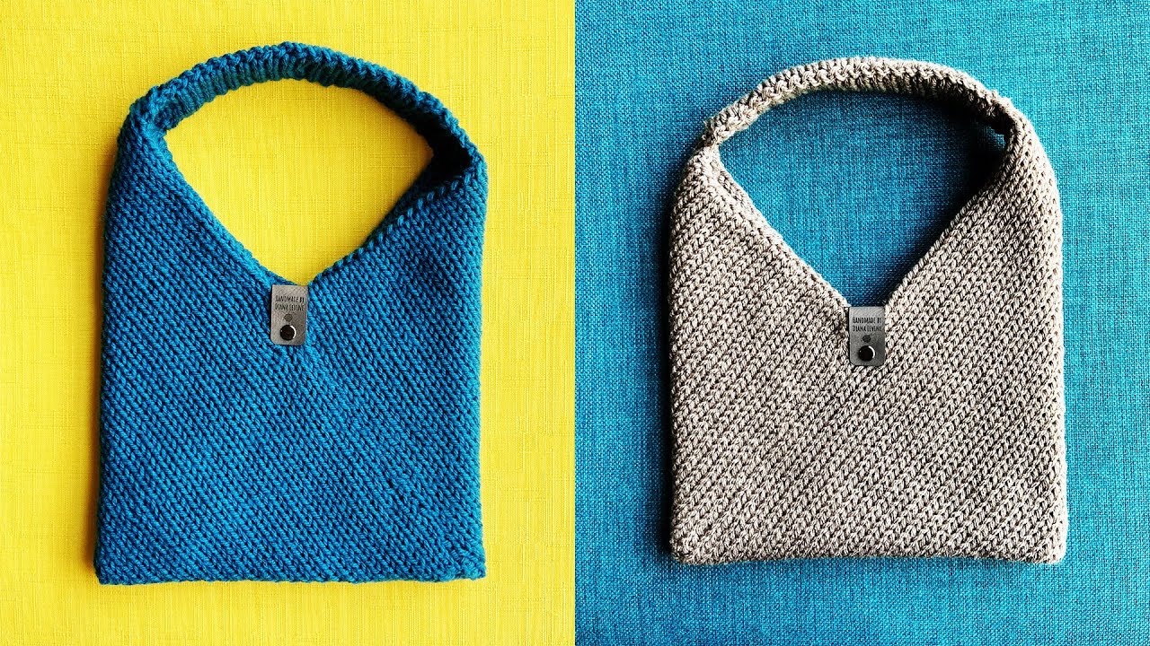 How to Knit a Tote Bag! (Knitting Machine Pattern & Tutorial)
