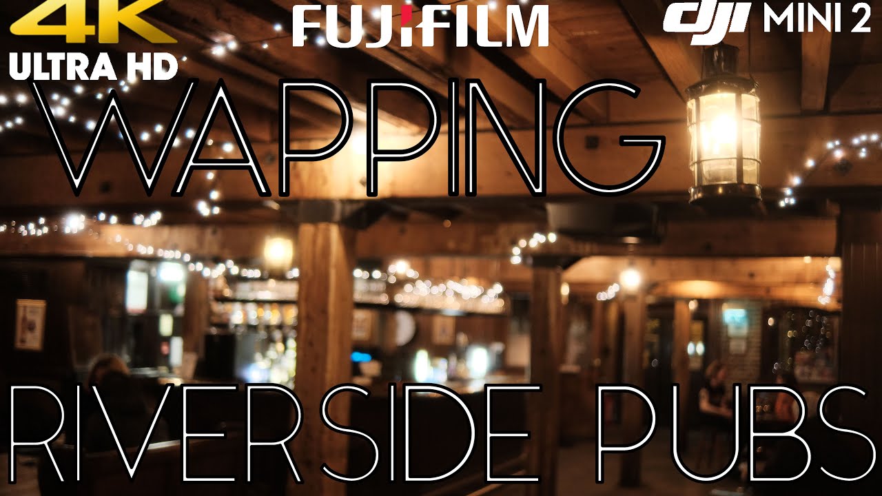 HISTORIC Riverside Pub Walk in Wapping, East London (Drone and Interiors, 4K)