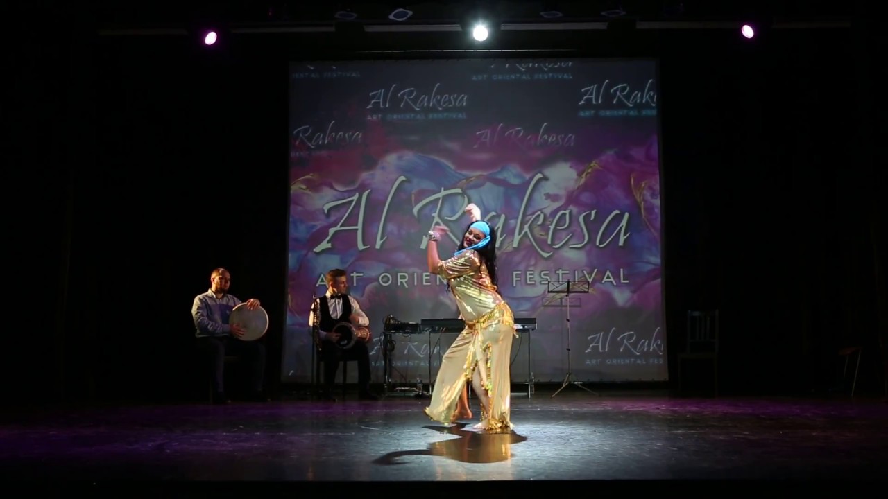 Natalia Pavlovskaya, Al Rakesa Festival 2018, baladi improvisation with orchestra Khayam