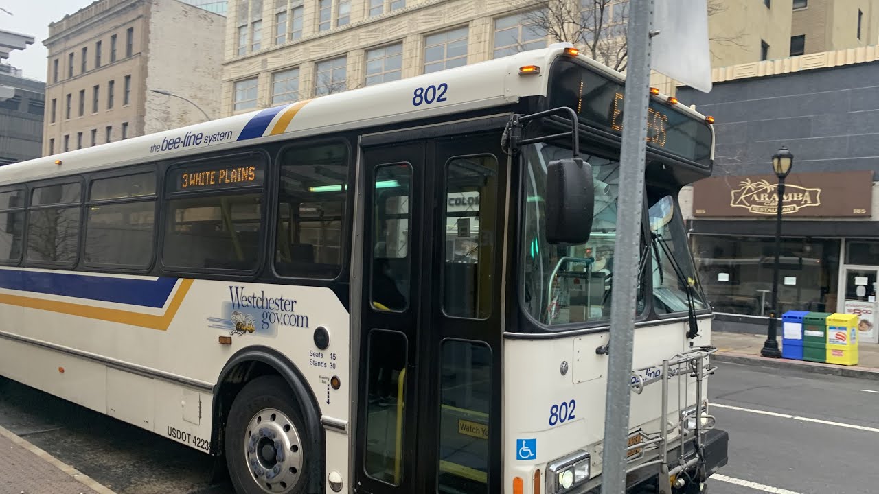The Bee-Line System: 2008 Orion V “Suburban” #802 onboard Route 3 from 242nd St to White Plains
