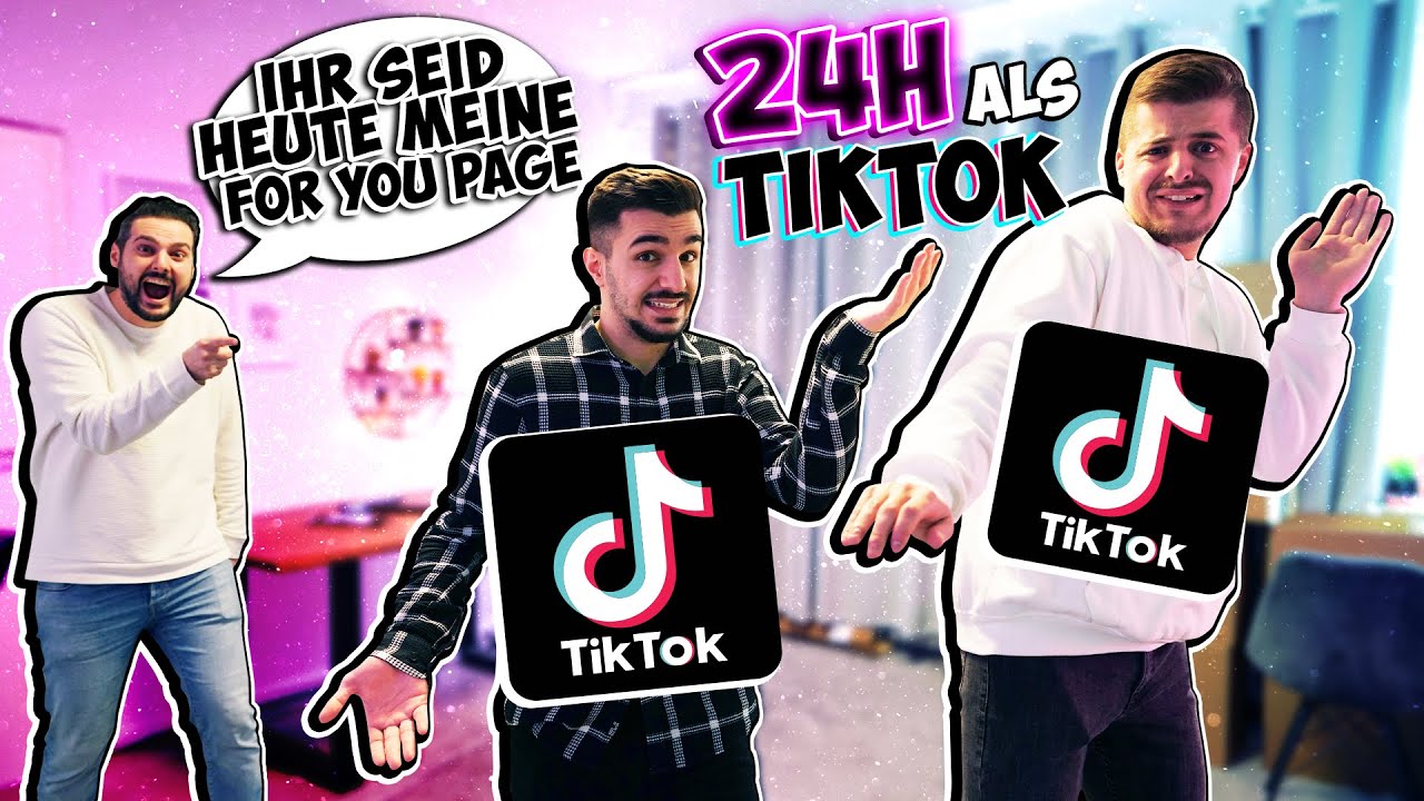 24 STUNDEN ALS TIK TOK! Rene + Claudio sind Kaans For You Page....