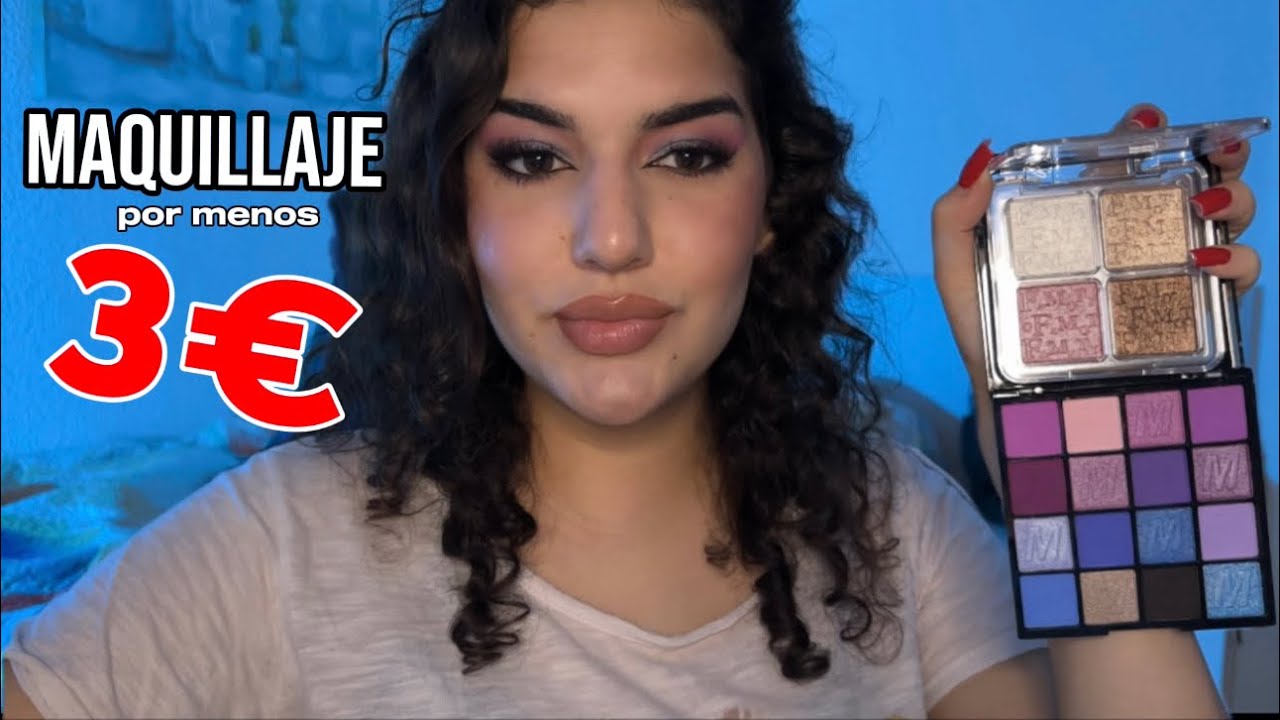 ASMR PROBANDO MAQUILLAJE DE TEMU 😳 ¿merece la pena?