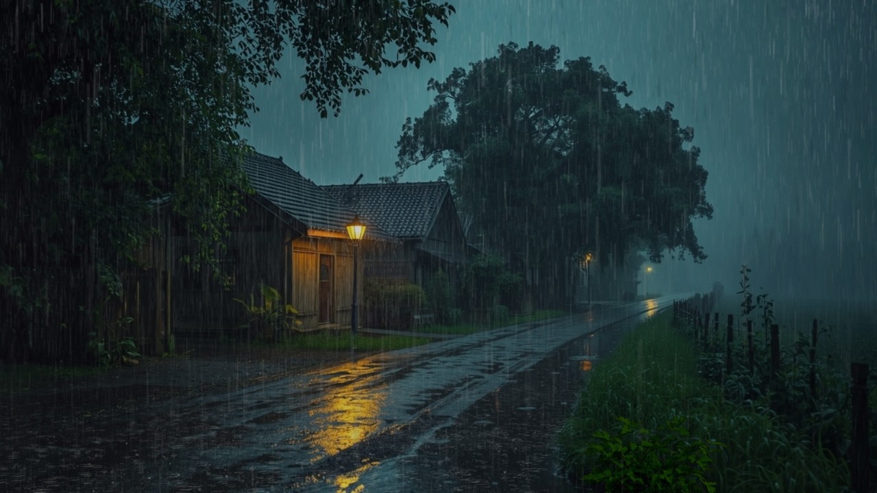 Sounds of Rain & Thunder for Deep Sleep – Relax Your Mind & Sleep Peacefully Tonight