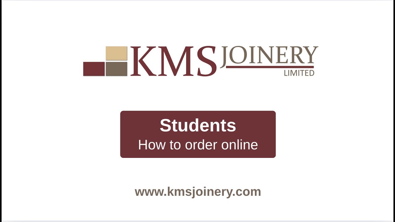 KMS- Students How to order Online