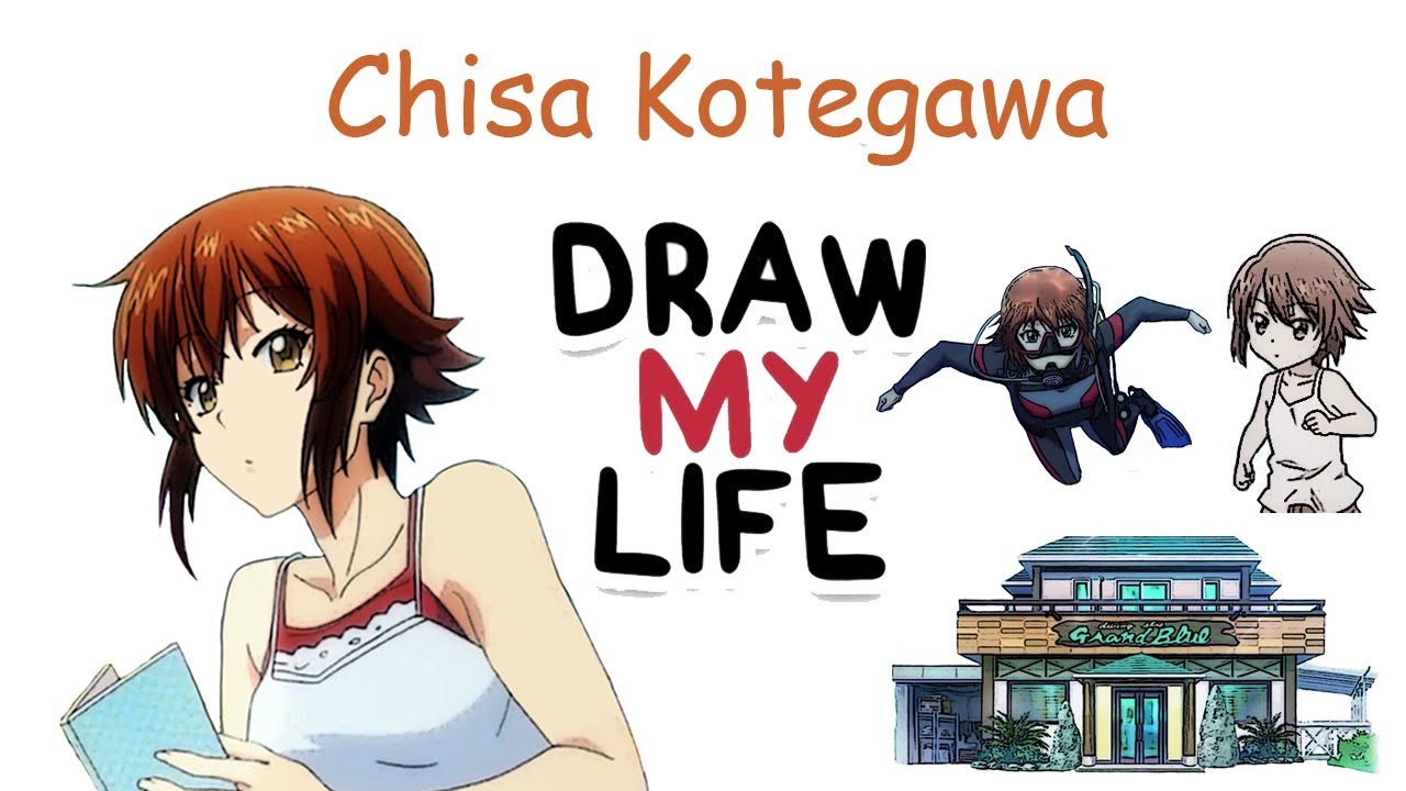 Chisa Kotegawa - Grand Blue | Biography & Facts You Didn't Know | Draw my Life