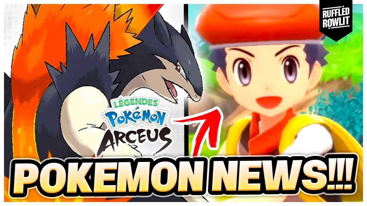 POKEMON NEWS & LEAKS | New Legendary in Legends Arceus, Gen 9 Hints & New TCG Set!?