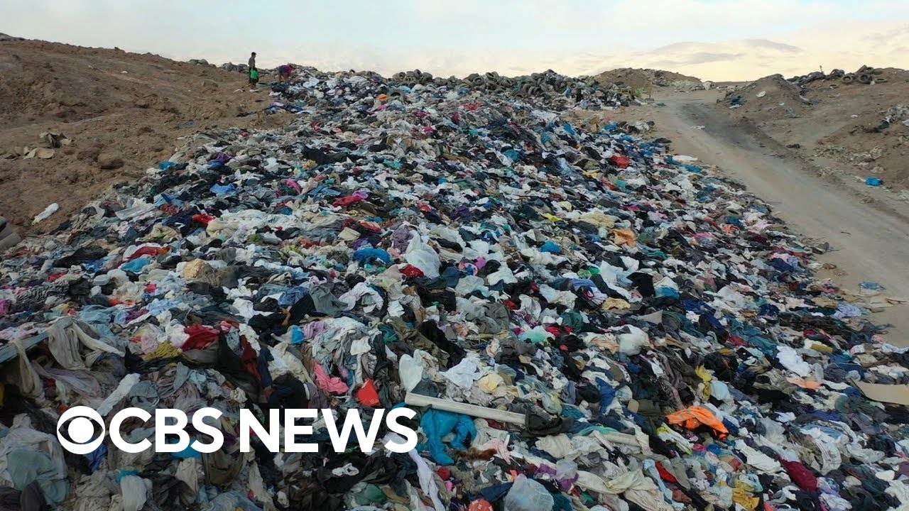 Here's where some fast-fashion clothes end up after being thrown away