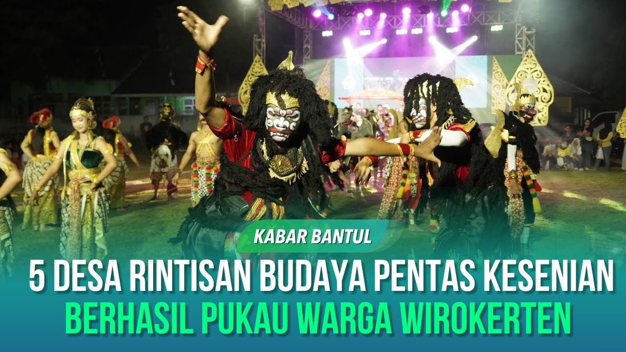 Festival Rintisan Budaya Bantul Berlangsung Meriah Tampilkan Berbagai Kesenian | KABAR BANTUL