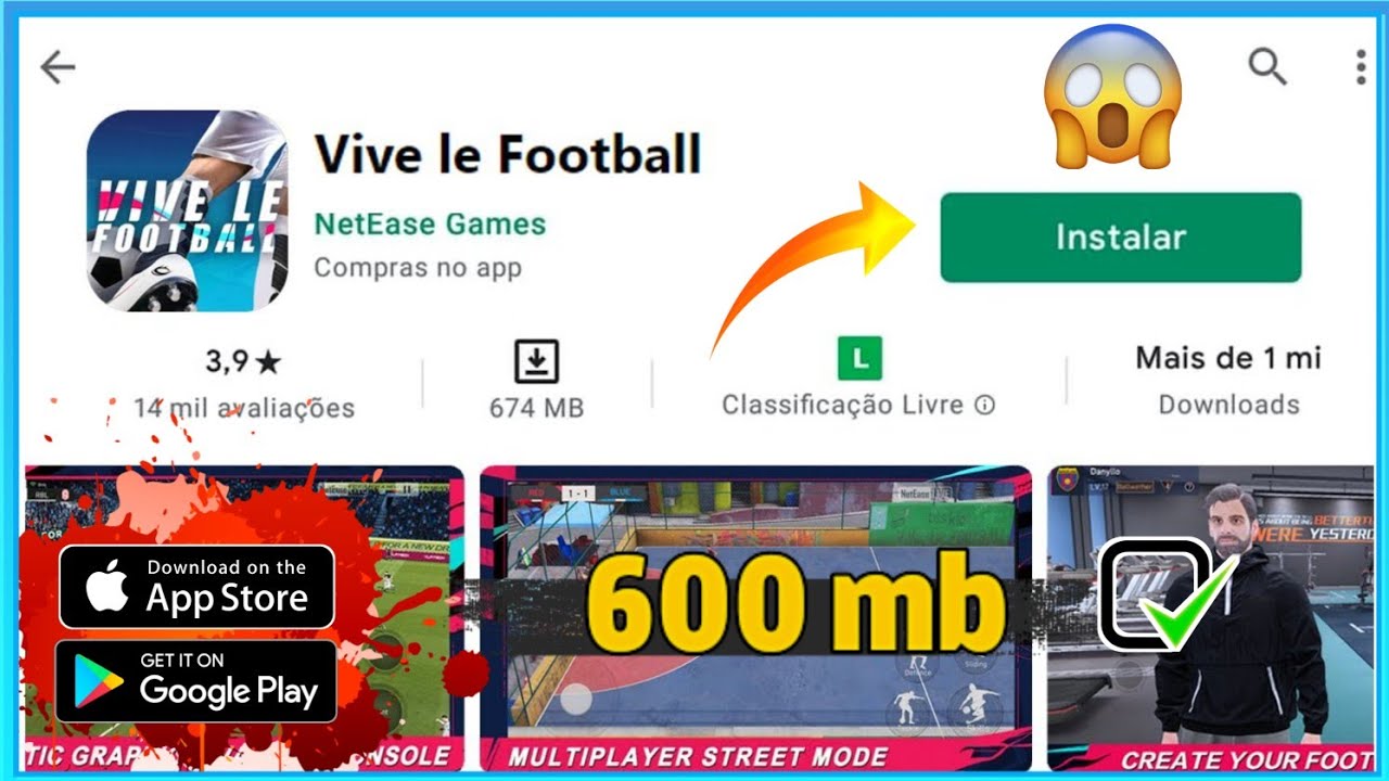 vive le football only 600 mb mediafire | vive le football play store