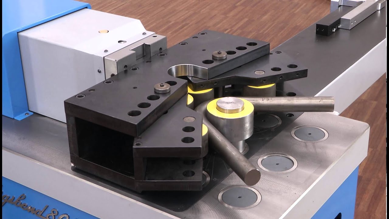 Bending machine - solid round bar bending