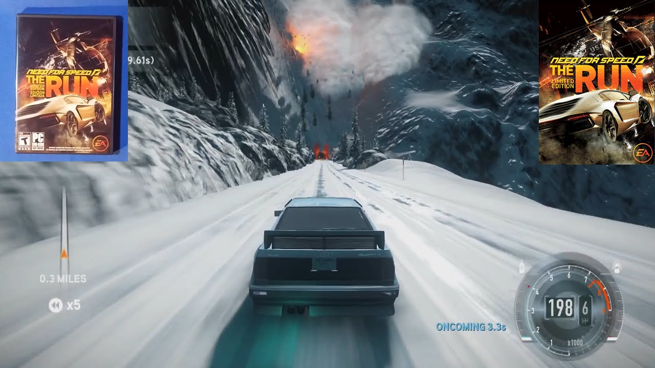 (NFS) Need For Speed The Run+Limited Edition (2011) Video Game Unboxing-Overview Montage HD 1080P