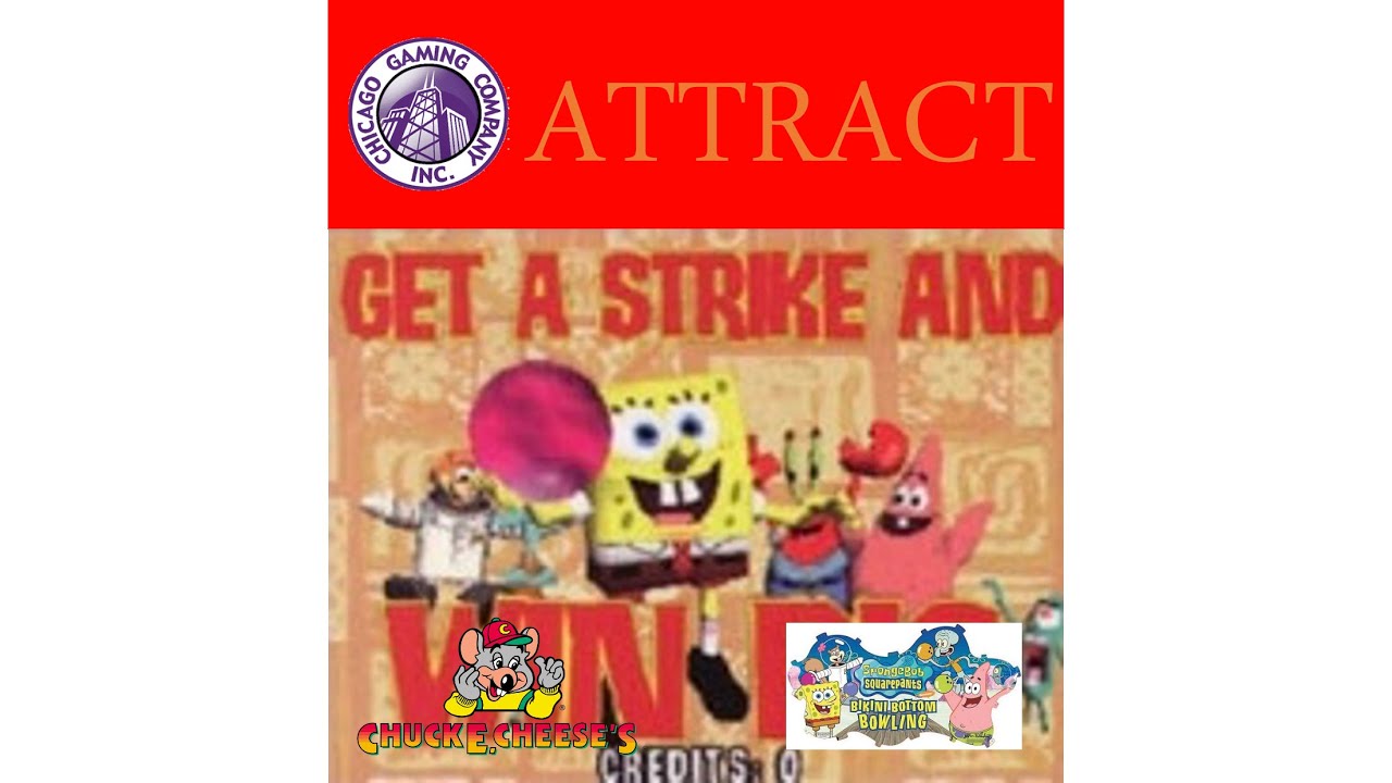 SpongeBob SquarePants Bikini Bottom Bowling - Attract Mode
