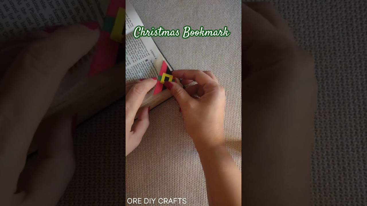 Christmas Bookmark   #origami #art #christmas #diy