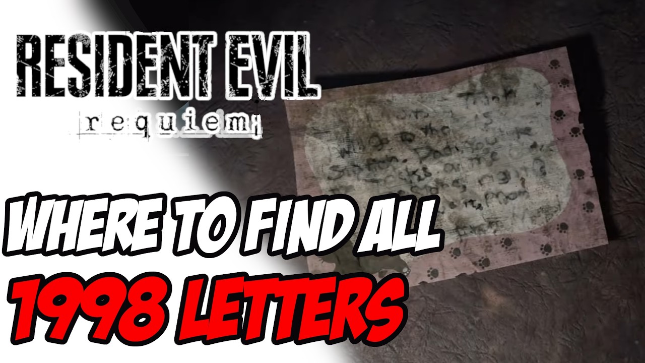 Resident Evil 9 All Letters from 1998 Files - Fate of Meryl Branagh Locations Guide RE 9 Requiem
