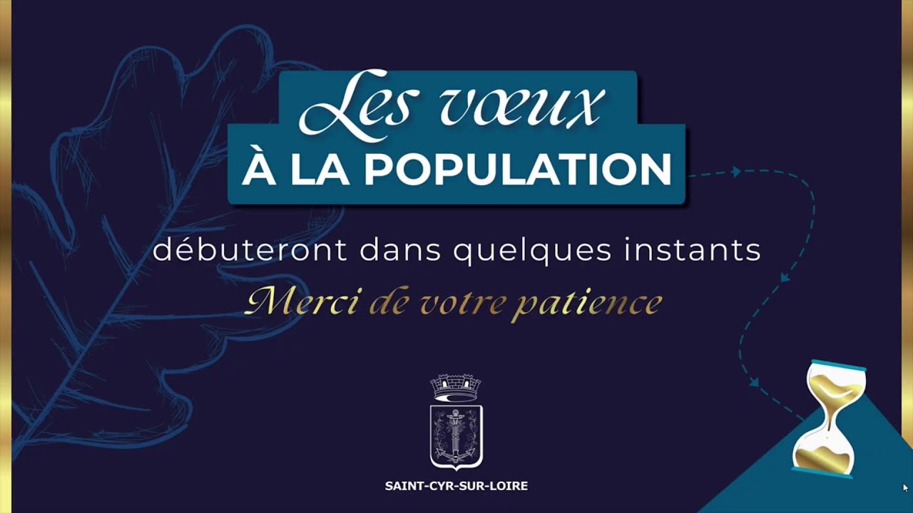 Vœux à la population de Saint-Cyr-sur-Loire - 21 janvier 2026