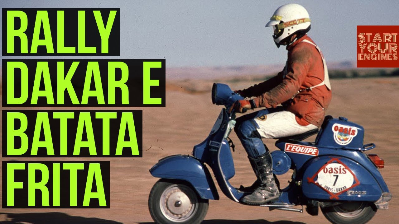 De Vespa a food truck: os veículos estranhos do rally Dakar