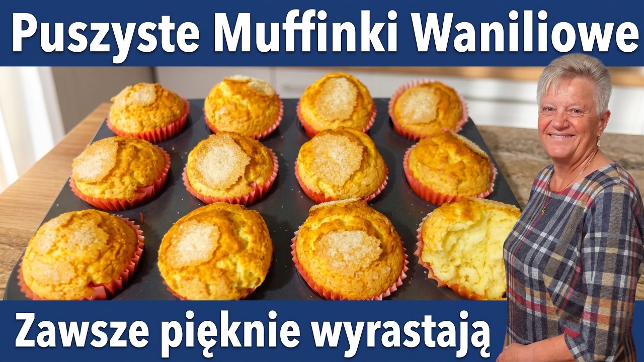 Idealne Muffinki Waniliowe &ndash; proste składniki i gwarancja sukcesu