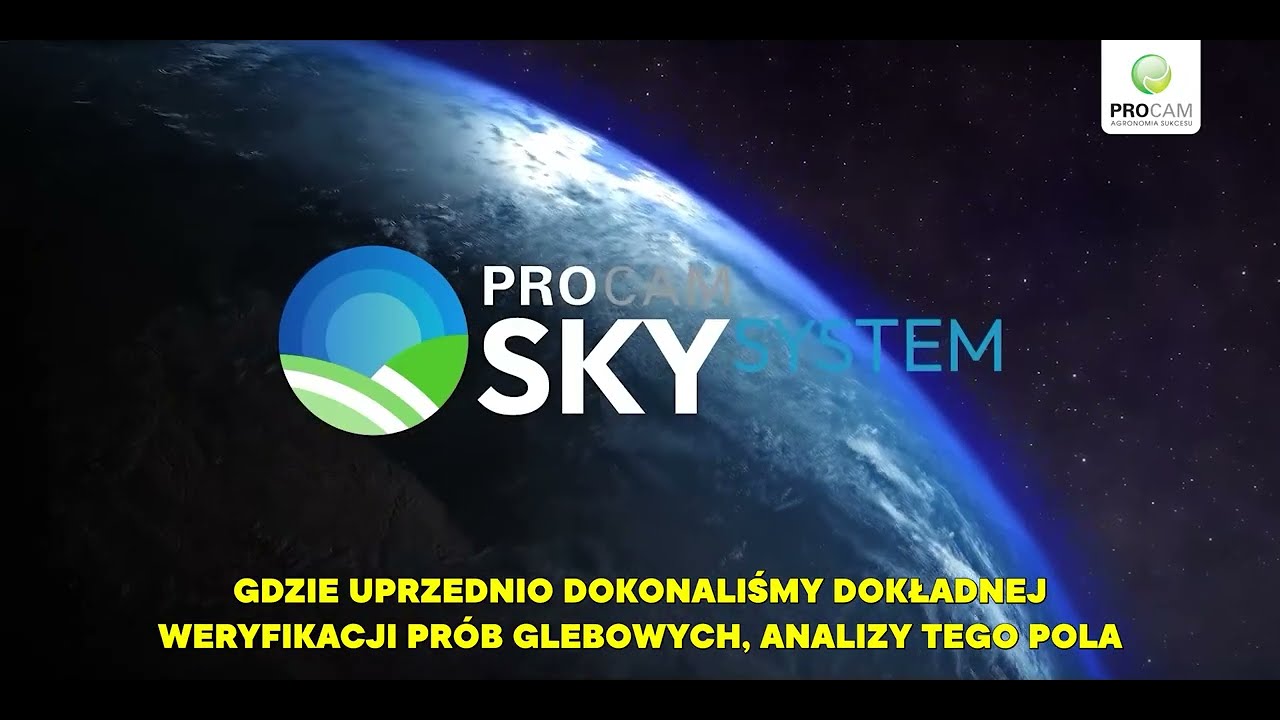 Rzepak LG Auckland jesień 2025 - PROCAM SKY SYSTEM #rolnictwoprecyzyjne