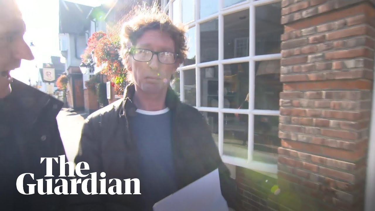 Rogue landlord hides in toilet then gets into wrong car while escaping reporters