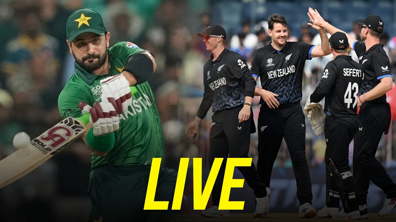 🔴 - 𝐑𝐄𝐋𝐈𝐕𝐄 | Pakistan vs New Zealand T20I Series 2024 | 3RD T20I | PCB | M3L1J