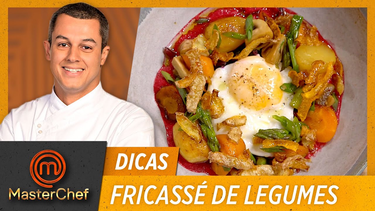 FRICASSÉ DE LEGUMES com Rafael Gomes | DICAS MASTERCHEF