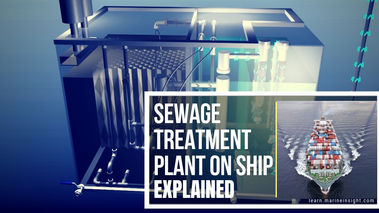 Marine Sewage Treatment Plant Working Principle #STP