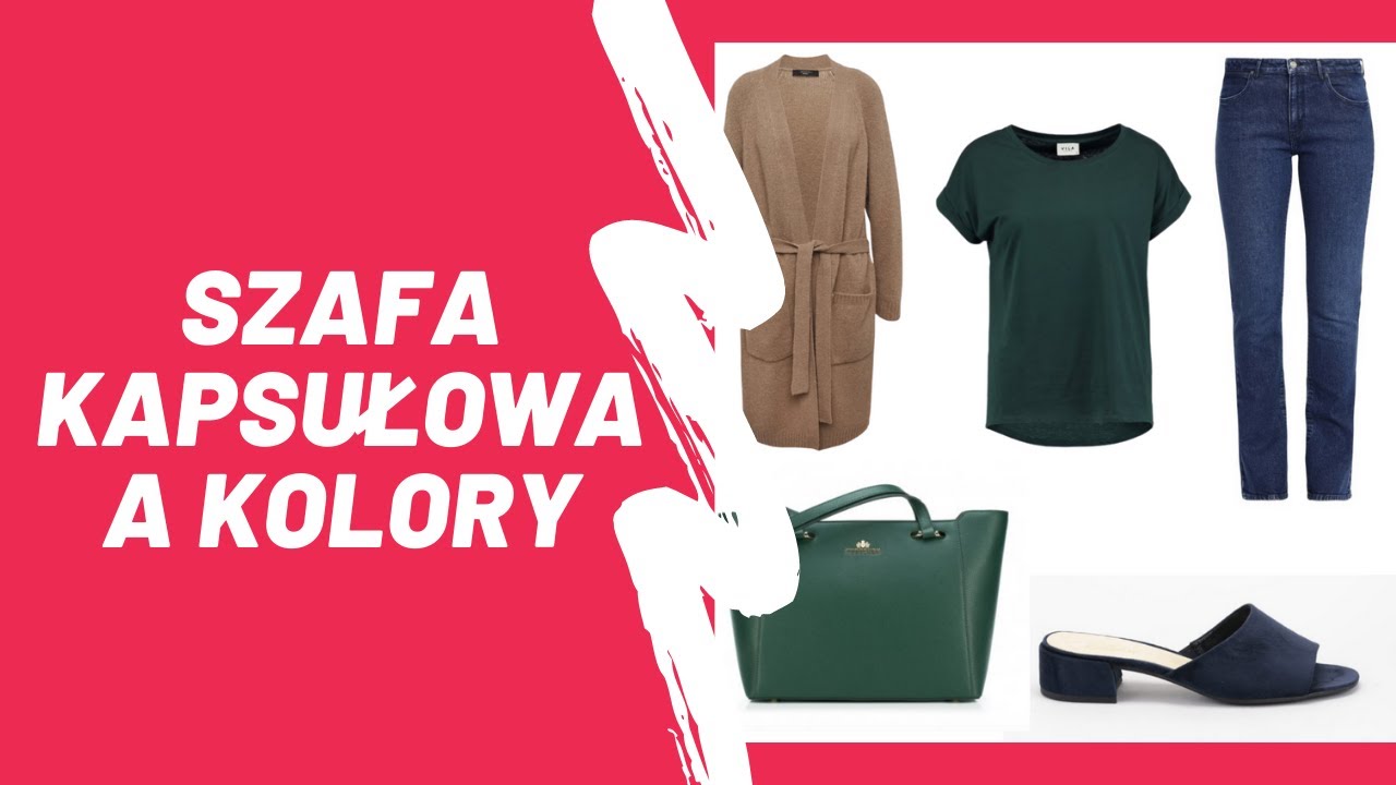 Szafa kapsułowa a kolory