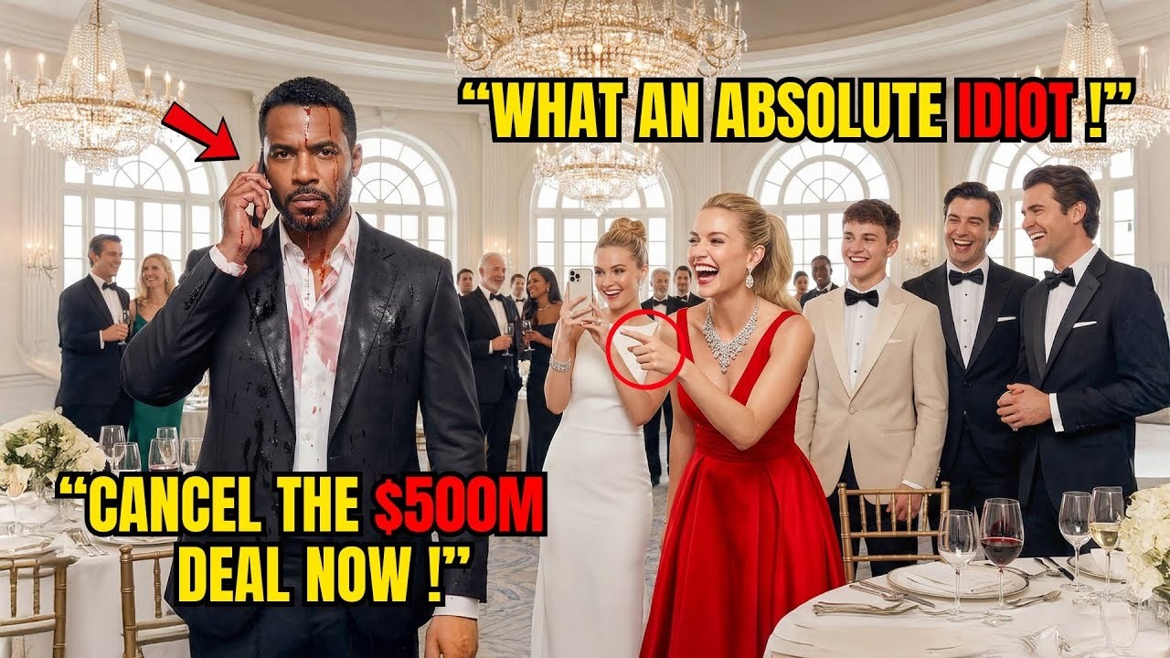 Executives Threw Wine on Stranger at The Party — Didn't Know He Controls Their $500M Deal