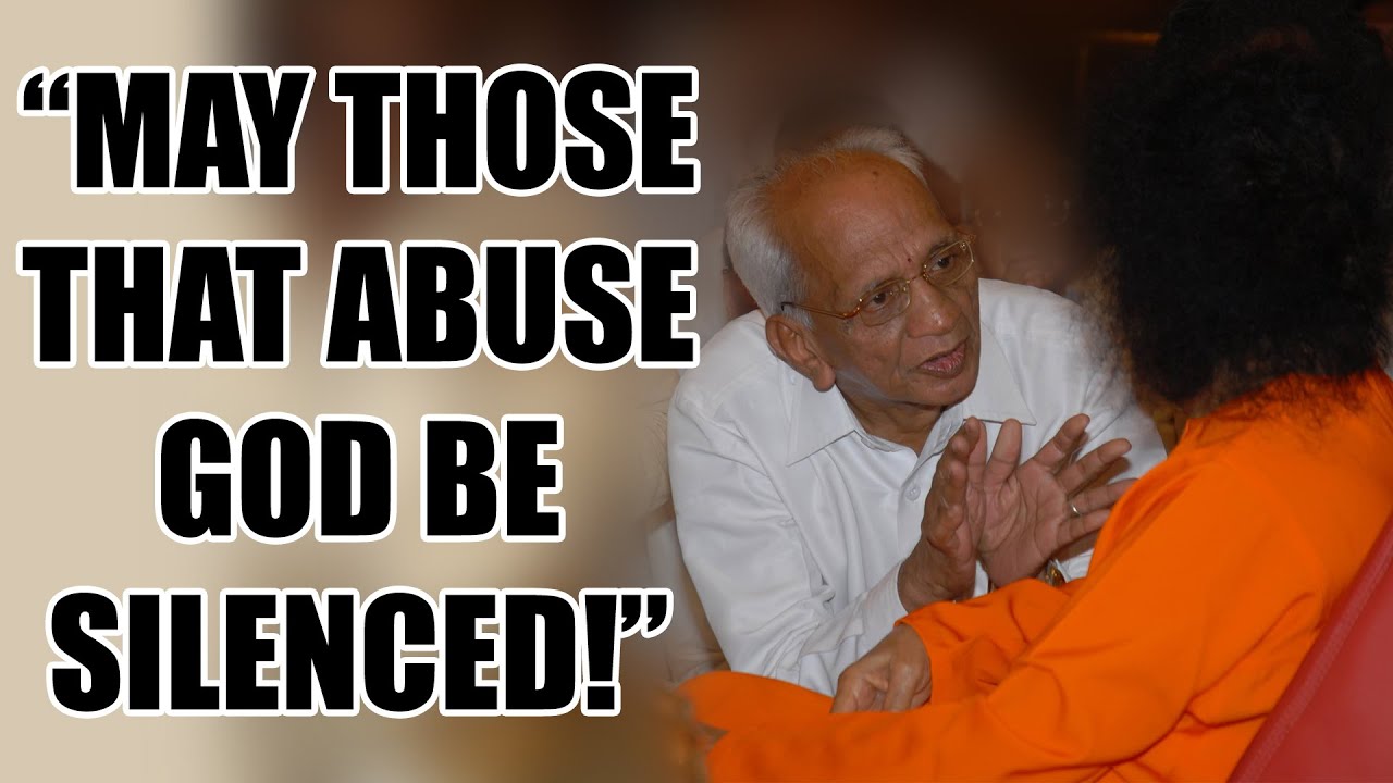 Dealing With God Haters And Critics | Prof Nanjundaiah and Sathya Sai Baba