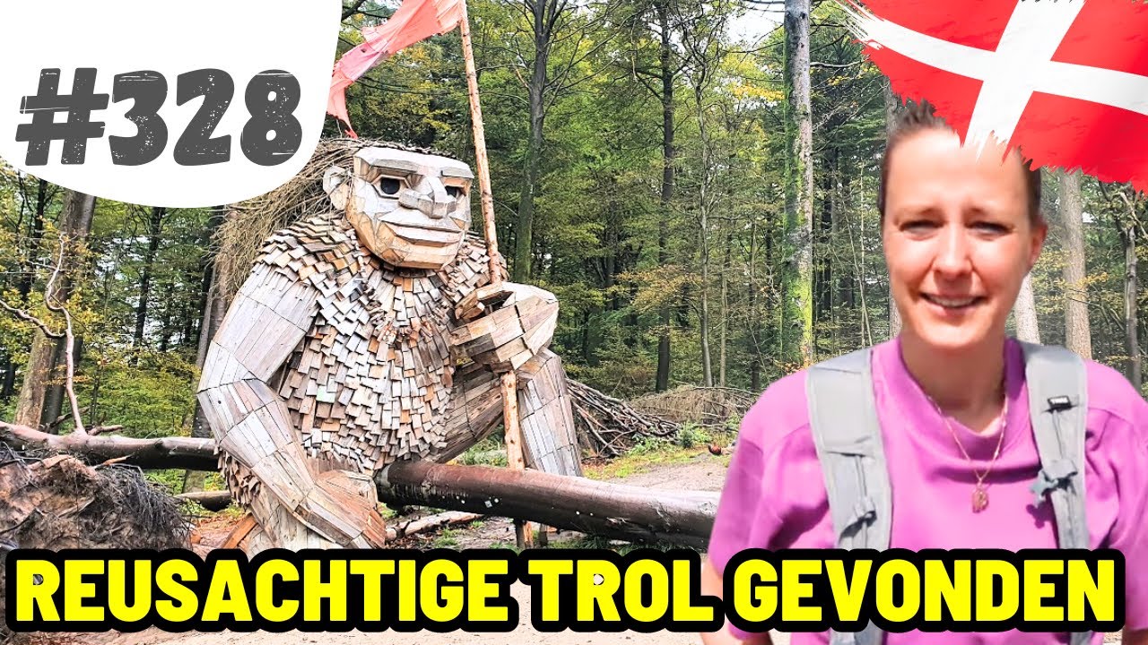 #328 REUSACHTIGE TROL IN DENEMARKEN GEVONDEN I Terrassencamping Silkeborg