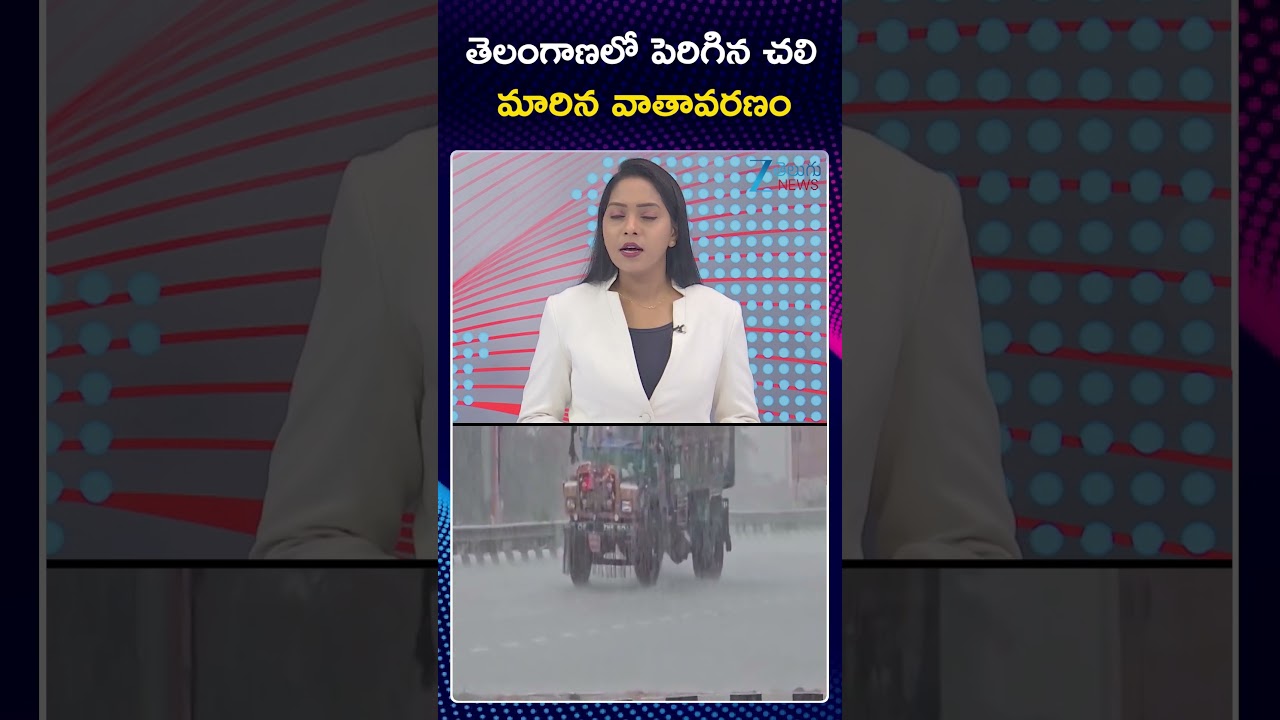 Cold Wave Alert in AP and Telangana | | Weather Update | తెలంగాణలో పెరిగిన చలి మారిన వాతావరణం | ZEE