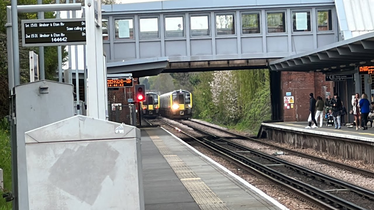South Western Railway Trains at Whitton on April 22nd 2023
