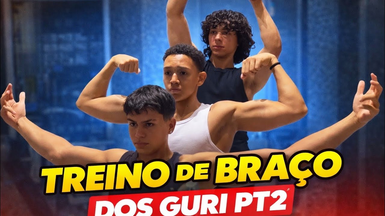 Treino de braço dos guri PT2