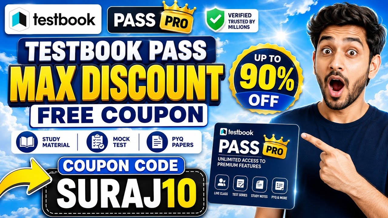 🚨 Testbook Secret Offer Live? | Exclusive Testbook Pass Pro Coupon Code | Lowest Price Ever 🔥