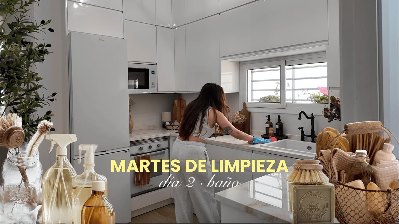 Así organizo la limpieza día a día 🧴 | Martes — Baño y repaso general