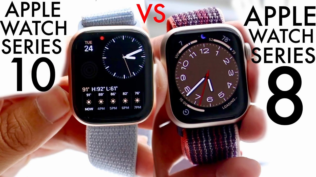 Apple Watch Series 10 против Apple Watch Series 8! (Сравнение) (Обзор)