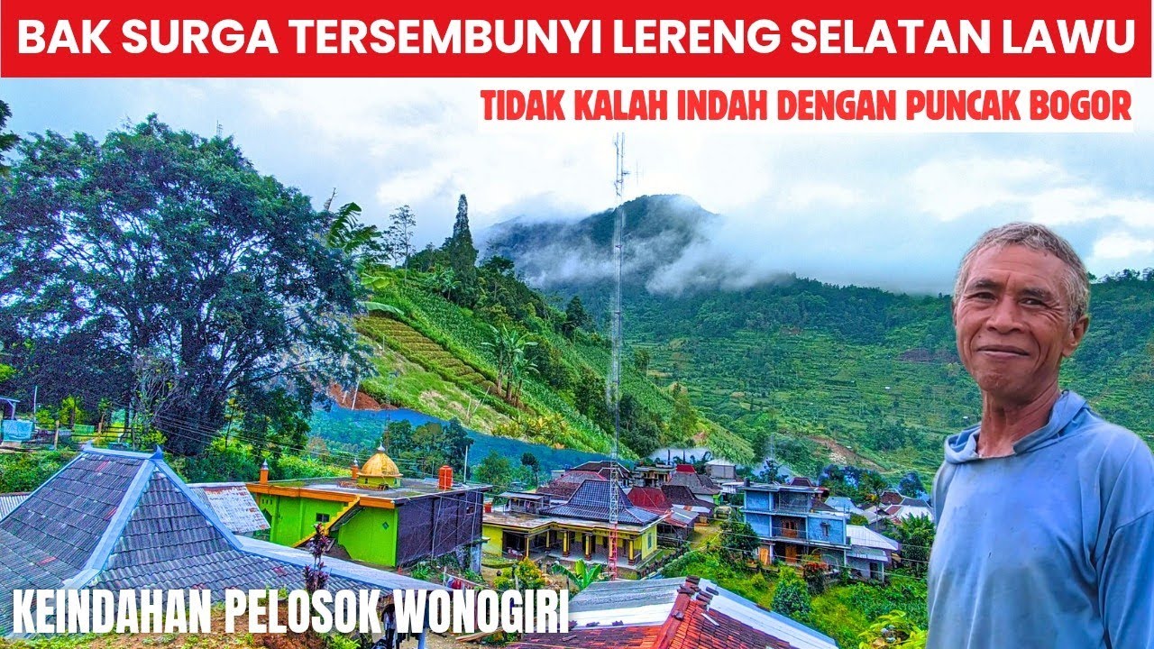 Keindahan Desa Tersembunyi Pelosok Utara Wonogiri ‼️