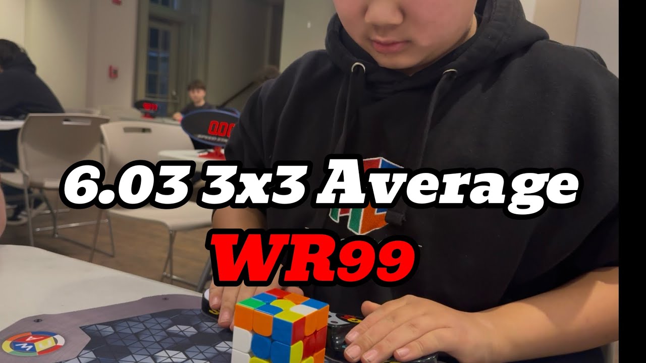 6.03 3x3 PR Average|| WR99