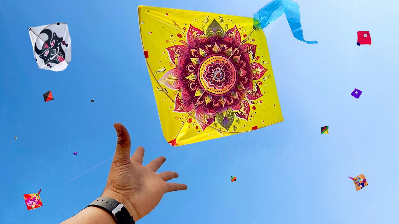 Kite Looting On Rooftops | Kite Catching 2 | Kite