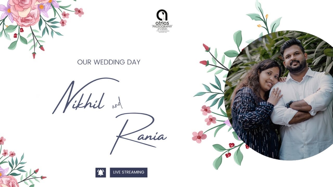 Wedding Ceremony | Nikhil & Rania | 22.01.2025 | Wednesday | 10.45 AM | Atrias Photography