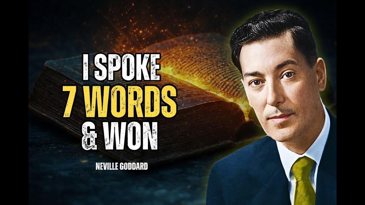I Won $100M Lottery By Repeating These 7 Words Every Night - Neville Goddard Mindset