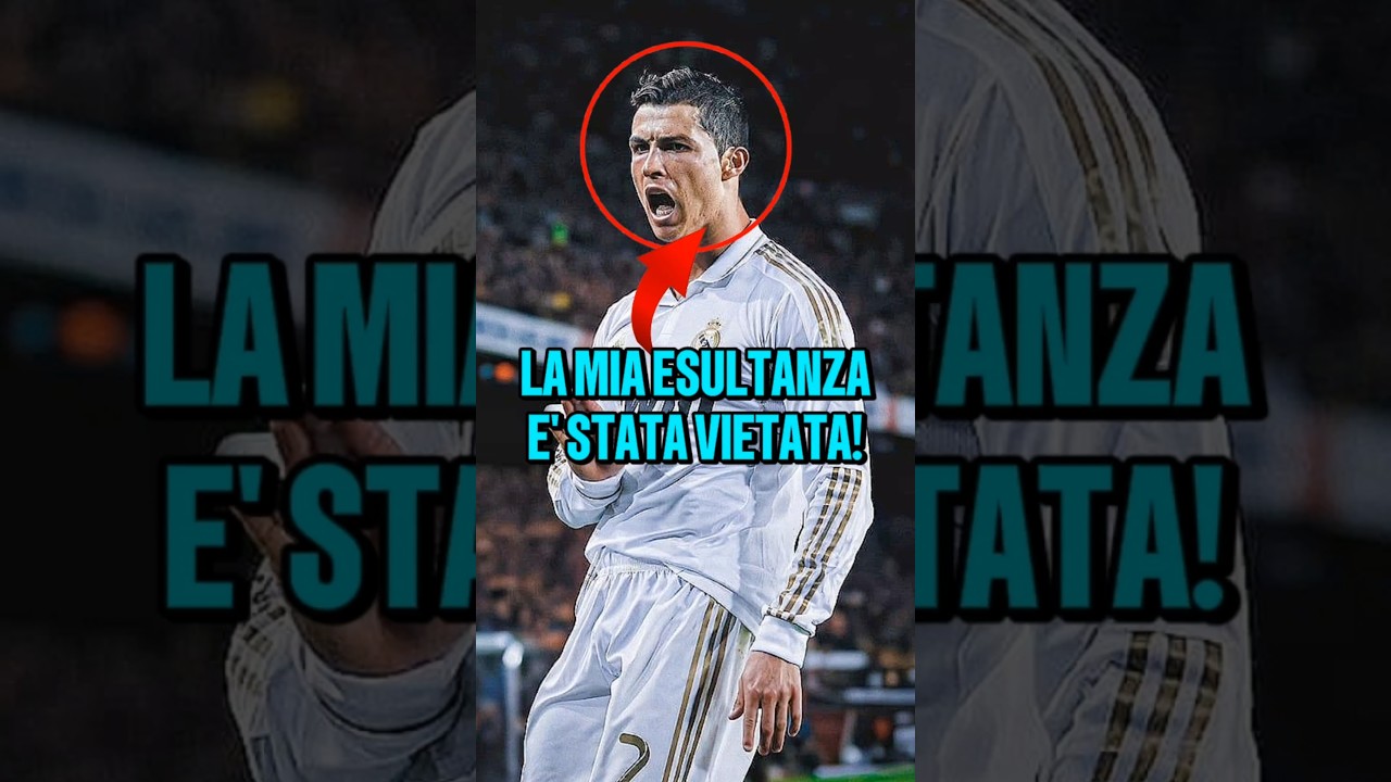 L'esultanza vietata di Cristiano Ronaldo😱🔥