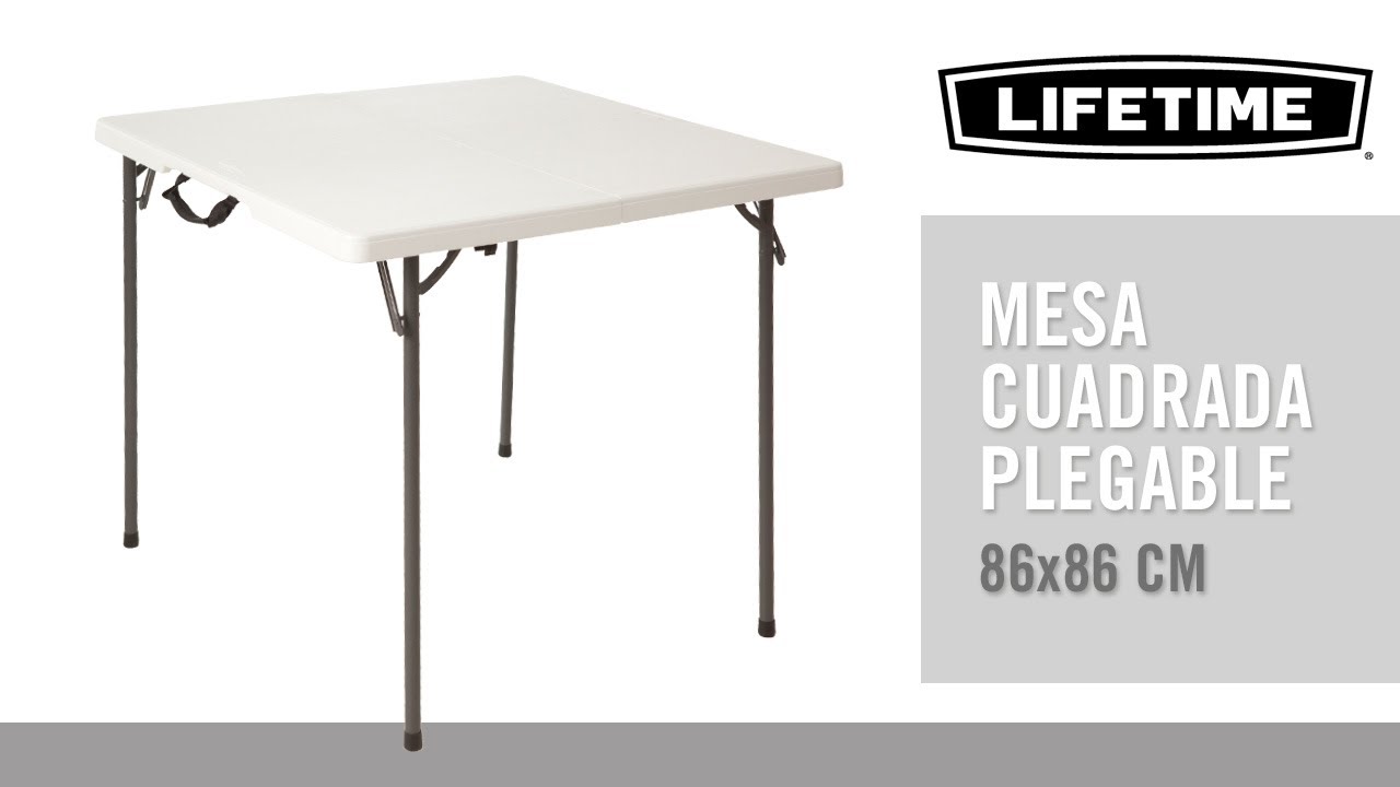 Mesa auxiliar Plegable cuadrada ◀ LIFETIME Espa&ntilde;a
