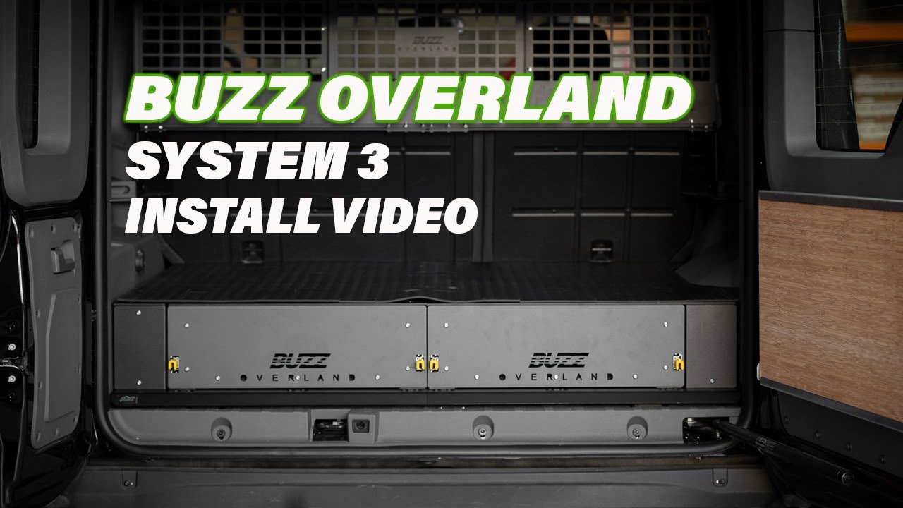 Buzz Overland System 3 | Storage System |  Install Video