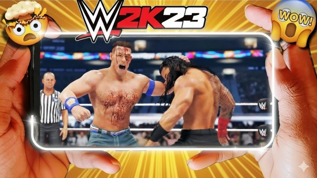 WWE 2K23 Mobile Gameplay: Battle Of Spears 🔥 📲