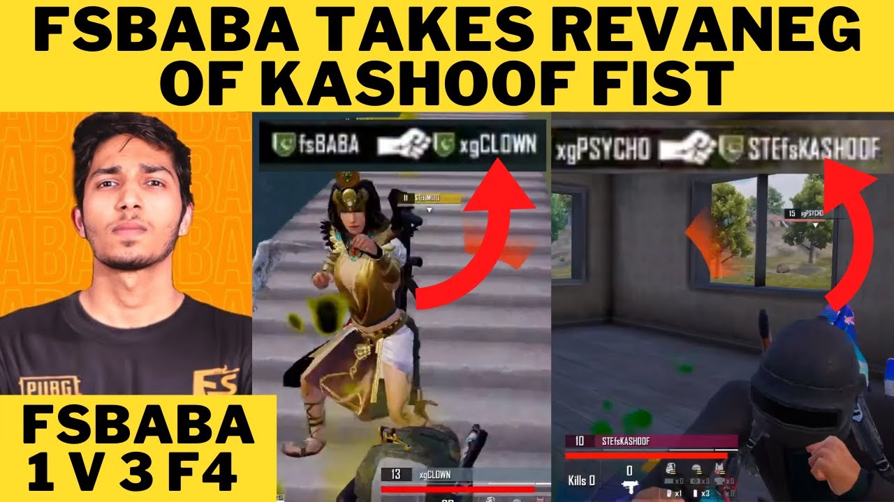 Fs Baba ne Kashoof k Fist ka badla ly liya | Fa Baba 1 v 3 Team F4 | @babaop3239